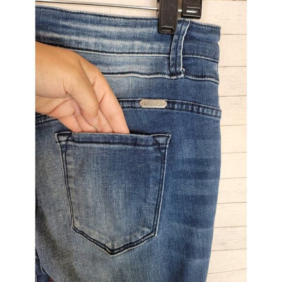 KANCAN SKINNY FIT DISTRESSED JEANS, SZ 30 - Picture 12 of 14